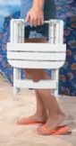 Tag-Along Table, White